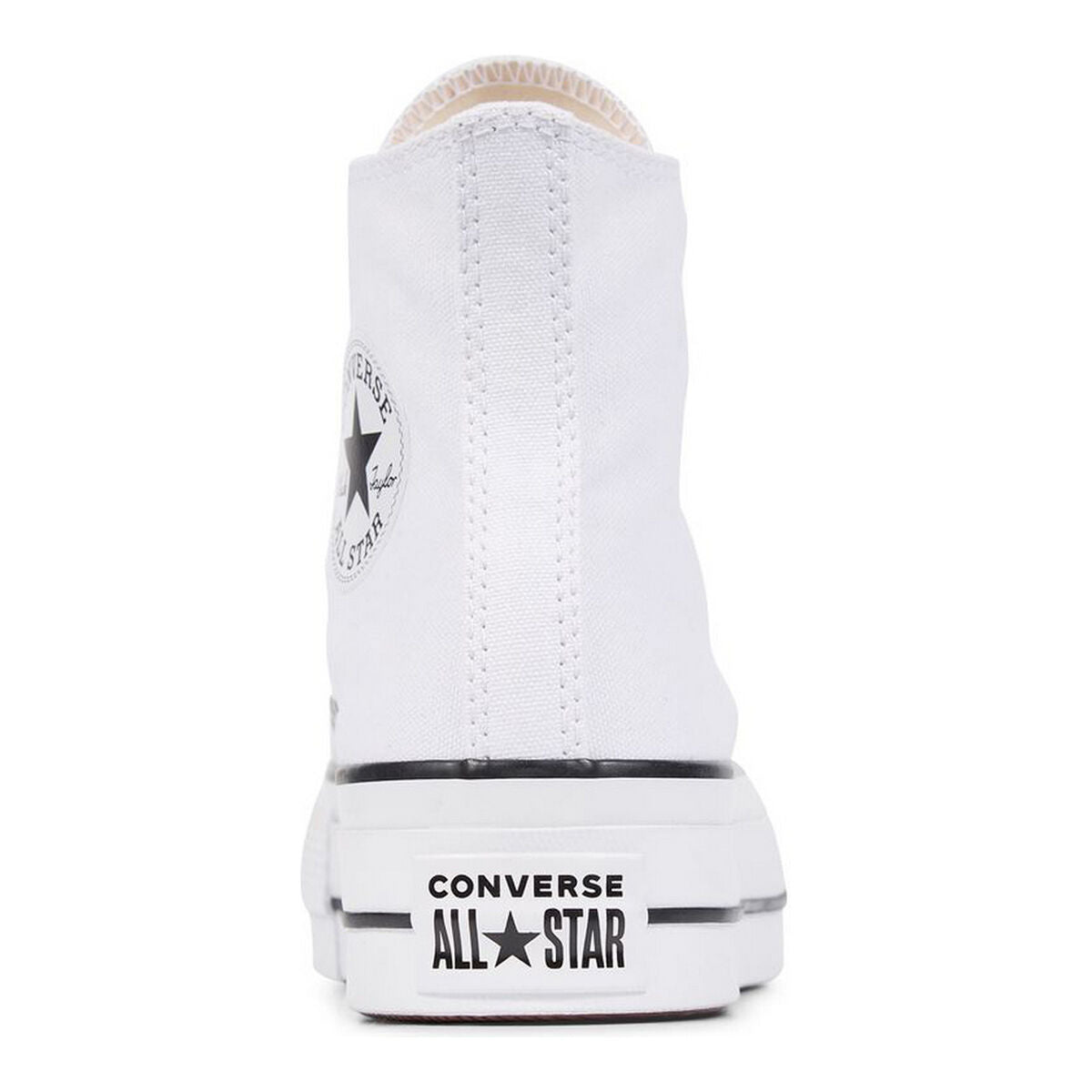 Chaussures casual femme Converse All Star Platform High Top Blanc