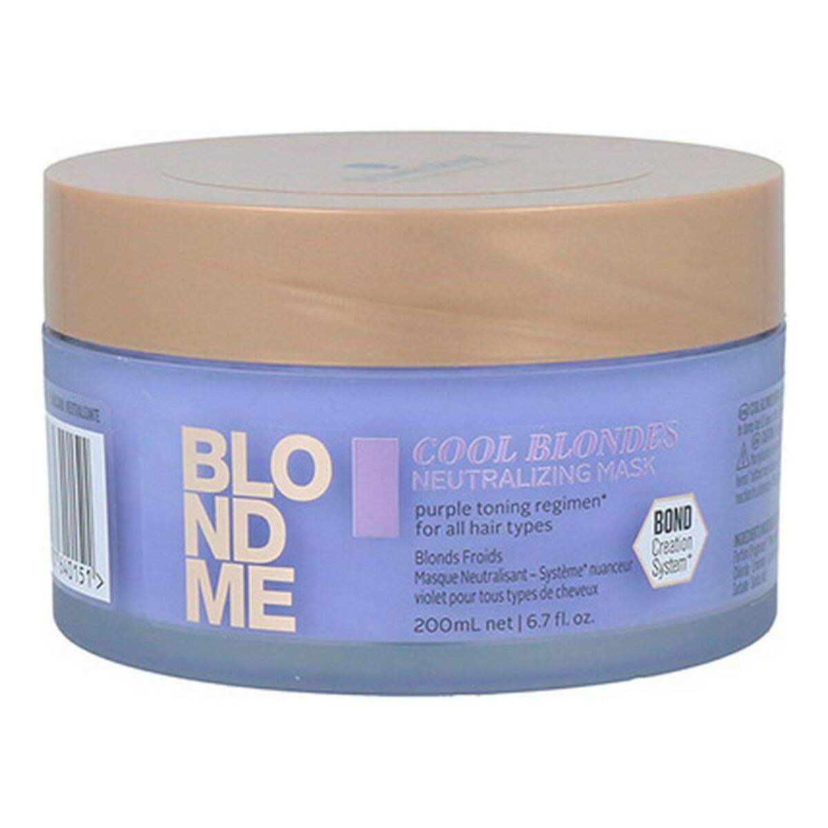 Masque pour cheveux Blondme Cool Blondes Schwarzkopf (200 ml)
