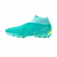 Chaussures de Football pour Adultes Puma Ultra Match+ Ll Mg Bleu électrique Aigue marine Mixte