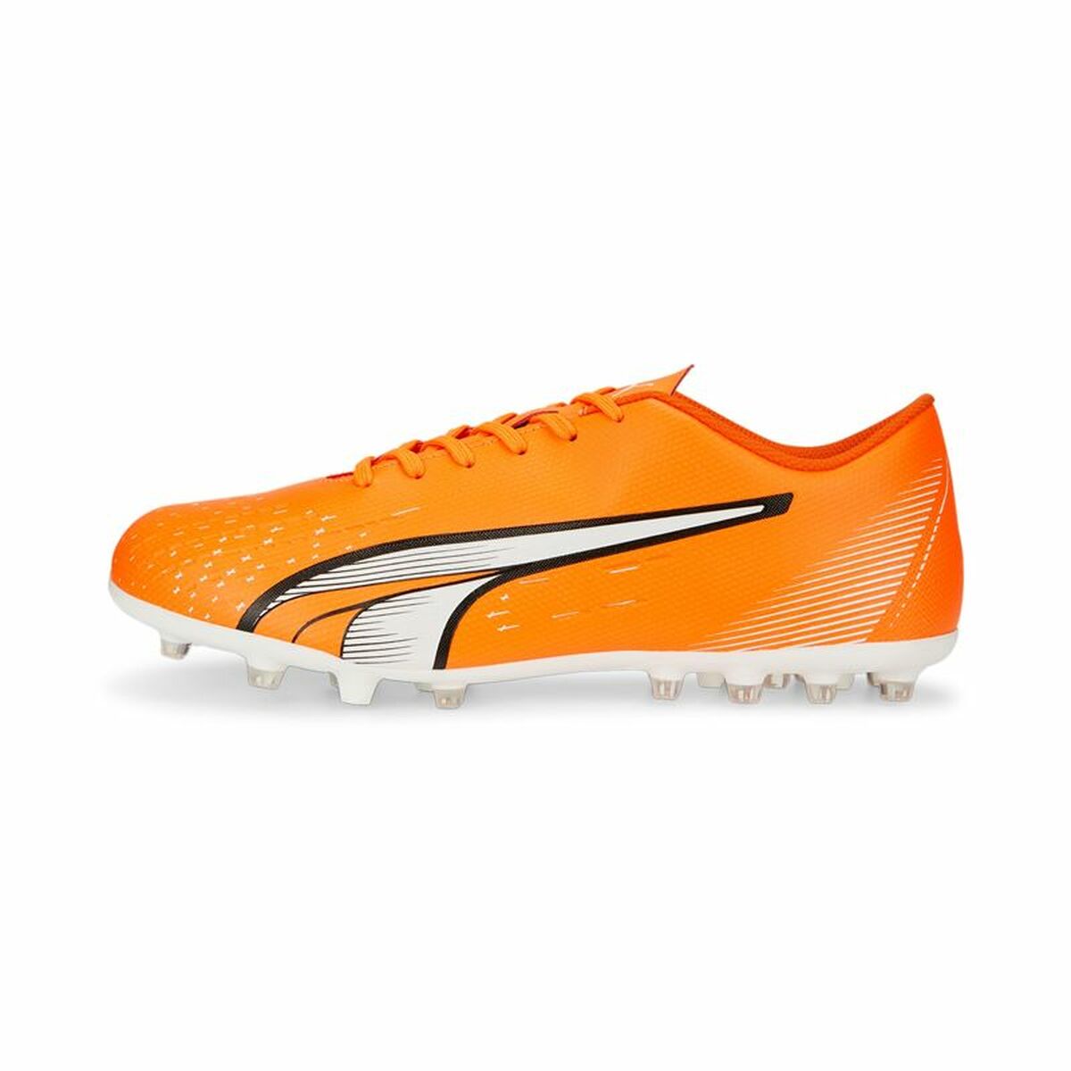 Chaussures de Football pour Adultes Puma Ultra Play Mg Orange Mixte