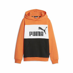Sweat-shirt Enfant Puma Ess Block Fl Orange