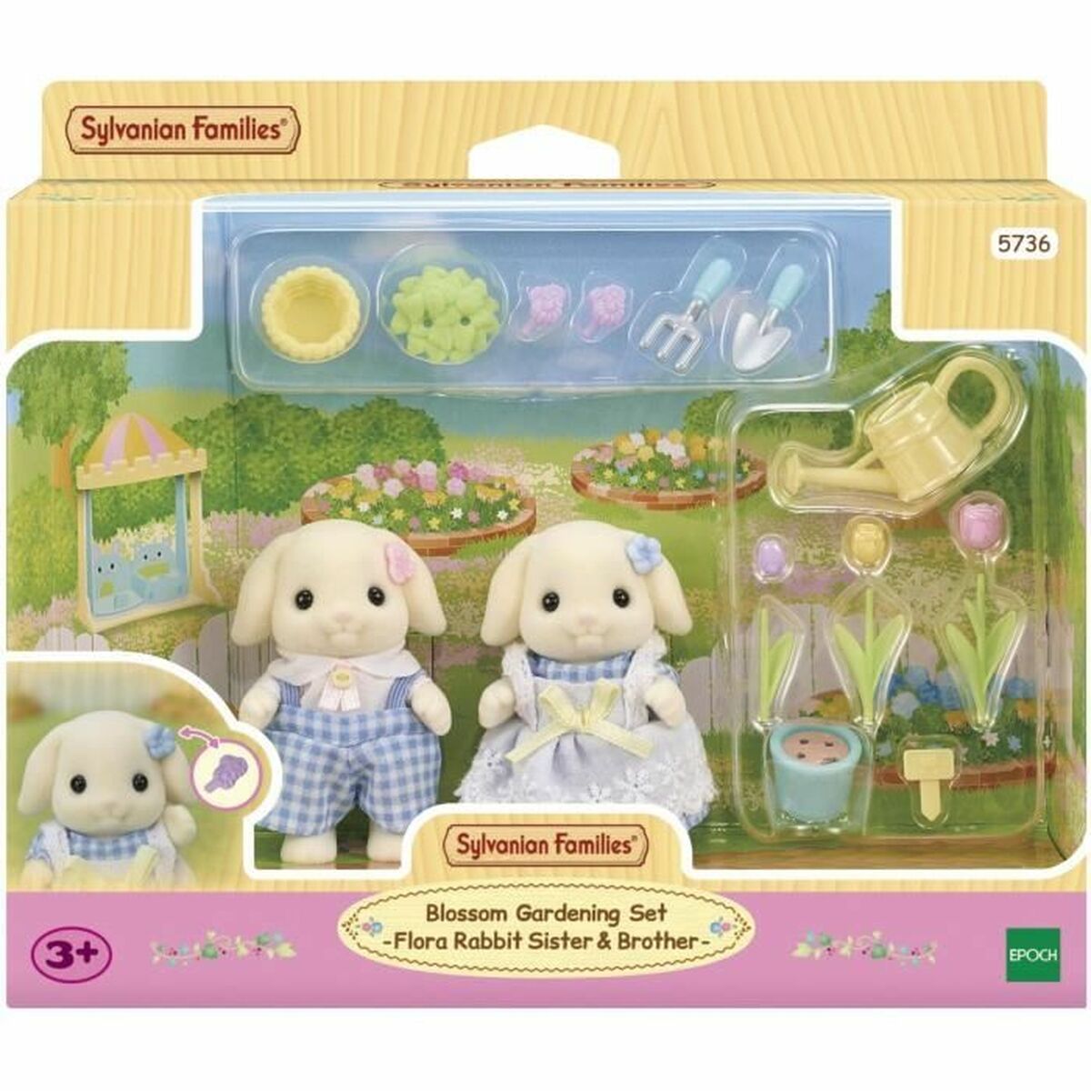 Accessoires pour poupées Sylvanian Families 5736 Blossom gardening set