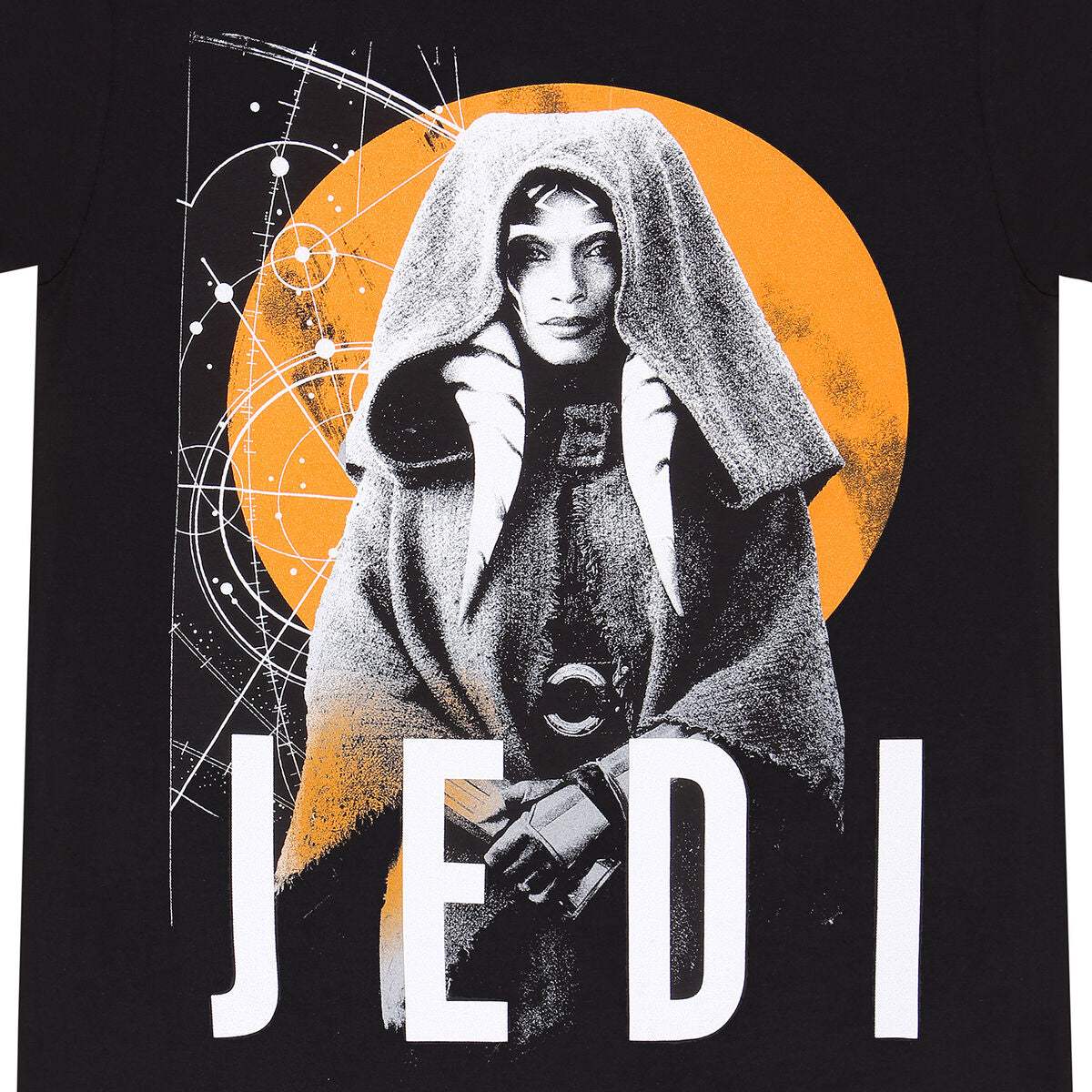 T shirt à manches courtes Star Wars Jedi Noir Unisexe - Star Wars - Jardin D'Eyden - jardindeyden.fr