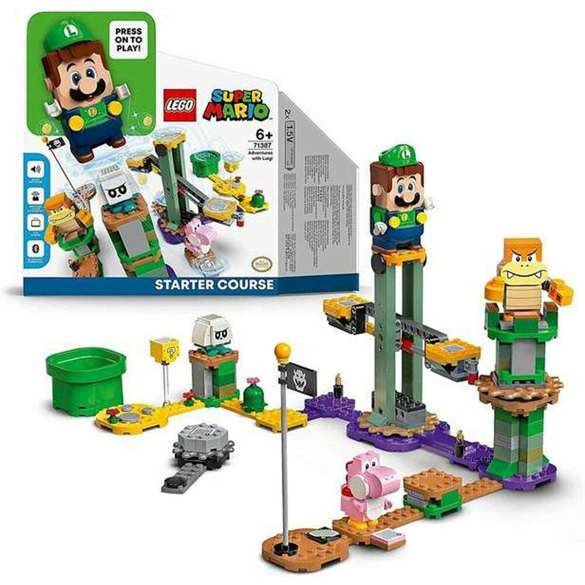 Lego Super Mario : Aventure avec Luigi (280 pcs) - Lego - Jardin D'Eyden - jardindeyden.fr