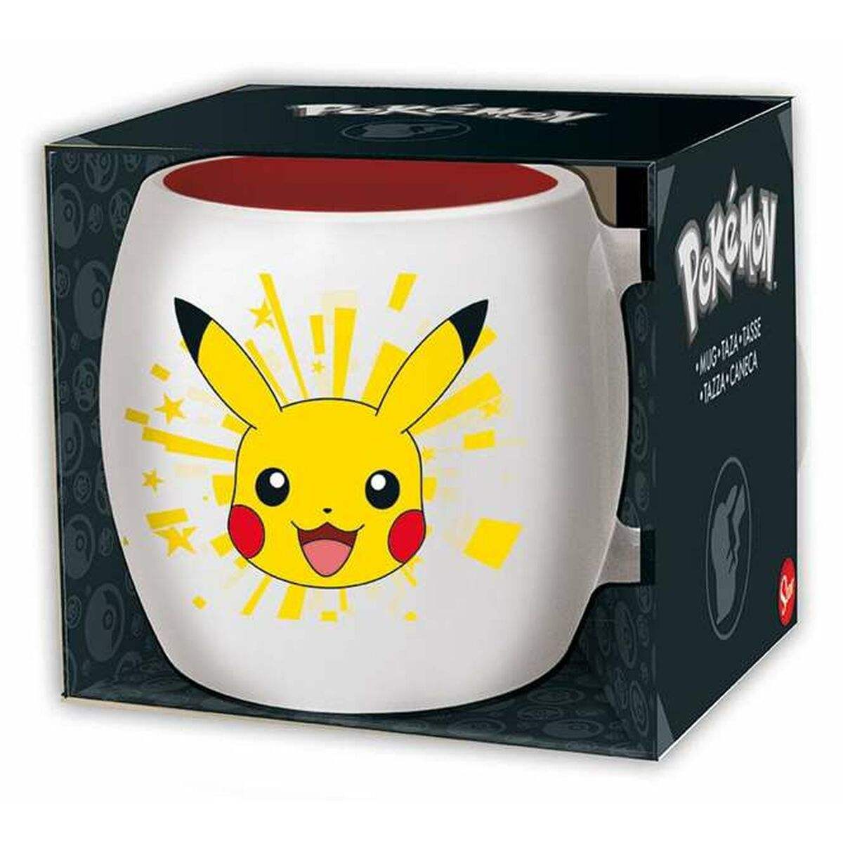 Tasse avec boîte Pokémon Pikachu Céramique 360 ml