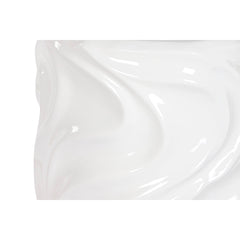 Cache-pot Home ESPRIT Blanc Fibre de Verre Ondes 35 x 35 x 71 cm