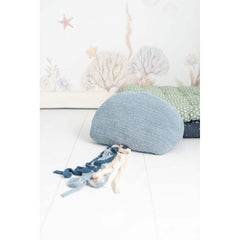 Jouet Peluche Crochetts Bleu Blanc Pieuvre Méduse 40 x 95 x 8 cm 3 Pièces