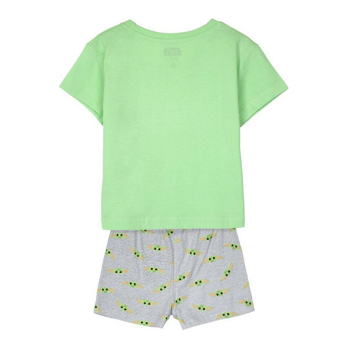 Pyjama D'Été The Mandalorian Enfant Vert clair