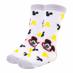 Chaussettes Mickey Mouse 3 paires Multicouleur