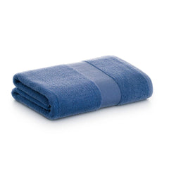 Serviette de lavabo Paduana Bleu 100 % coton 500 g/m² 50 x 100 cm