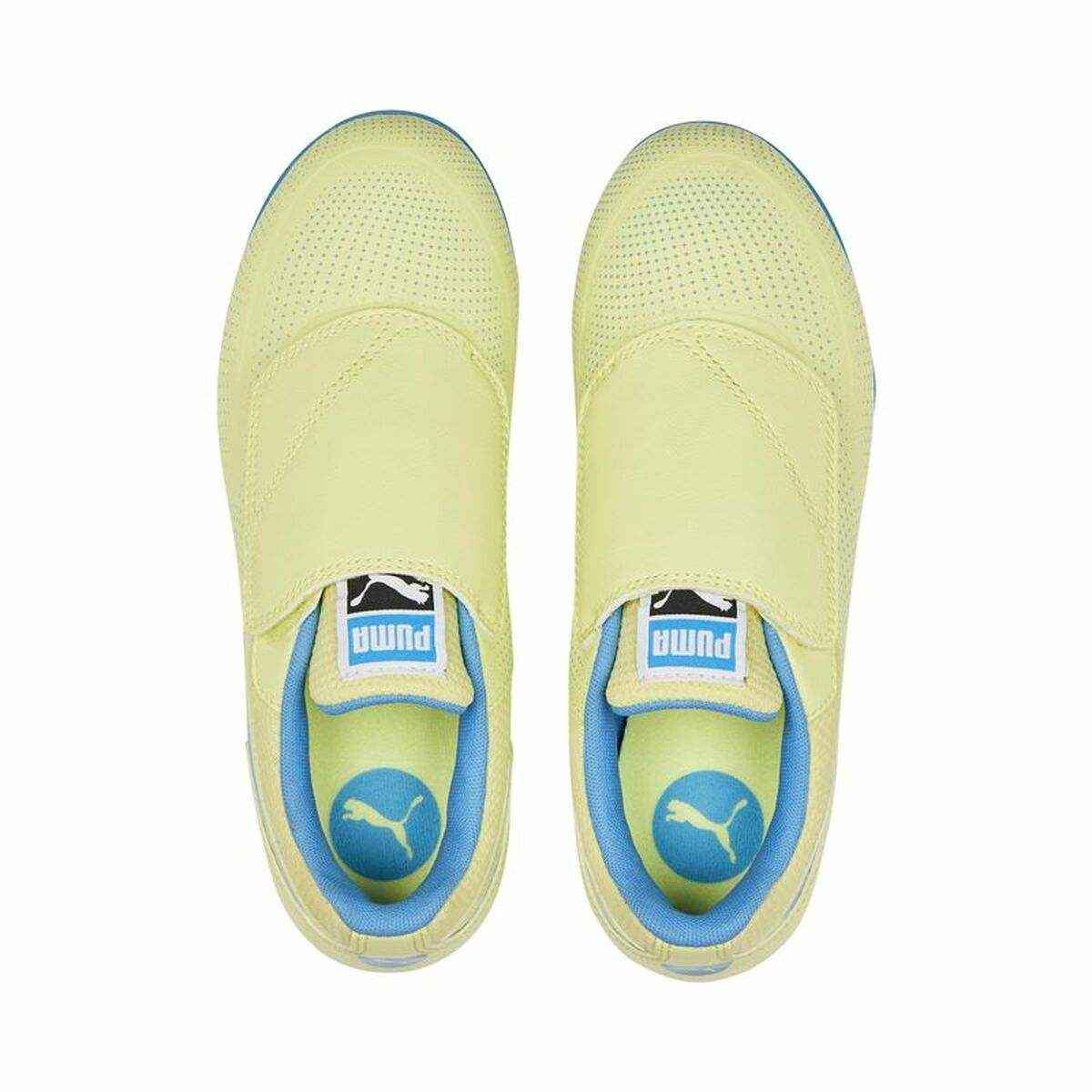 Chaussures de foot en salle Puma Truco III V Jaune Enfants - Puma -  Jardin D'Eyden - jardindeyden.fr