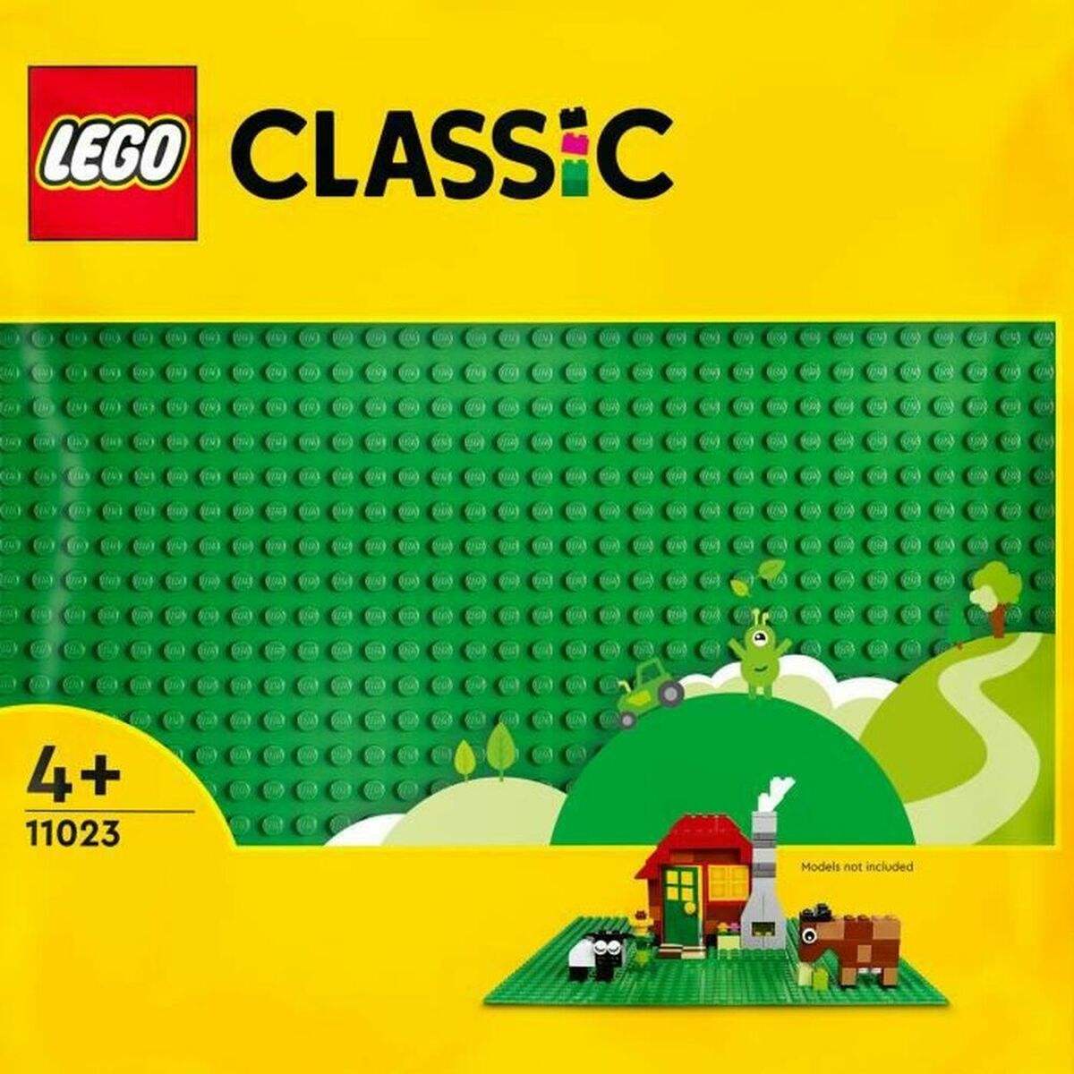 Base d´appui Lego Classic 11023 Vert 32 x 32 cm - Lego - Jardin D'Eyden - jardindeyden.fr